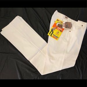 Men’s Retro White Wranglers